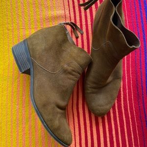 Lucky Brand Suede Booties